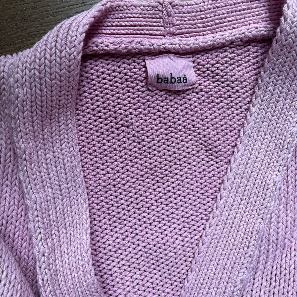 Babaa Cotton Cardigan no 16 - please read description